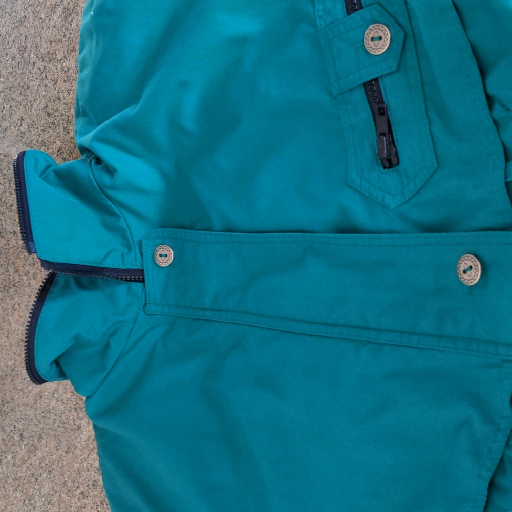 Vintage Mulberry Street Women's Turquoise Jacket Size S - Picture 2 of 10